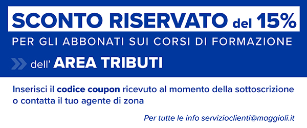 Tributi locali, un convegno in presenza per orientarsi tra riforme, riscossione e nuove regole 1 banner sconto area tributi 19b9a3